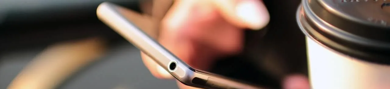 person using mobile phone